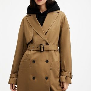 Wyatt Relaxed Fit Belted Trench